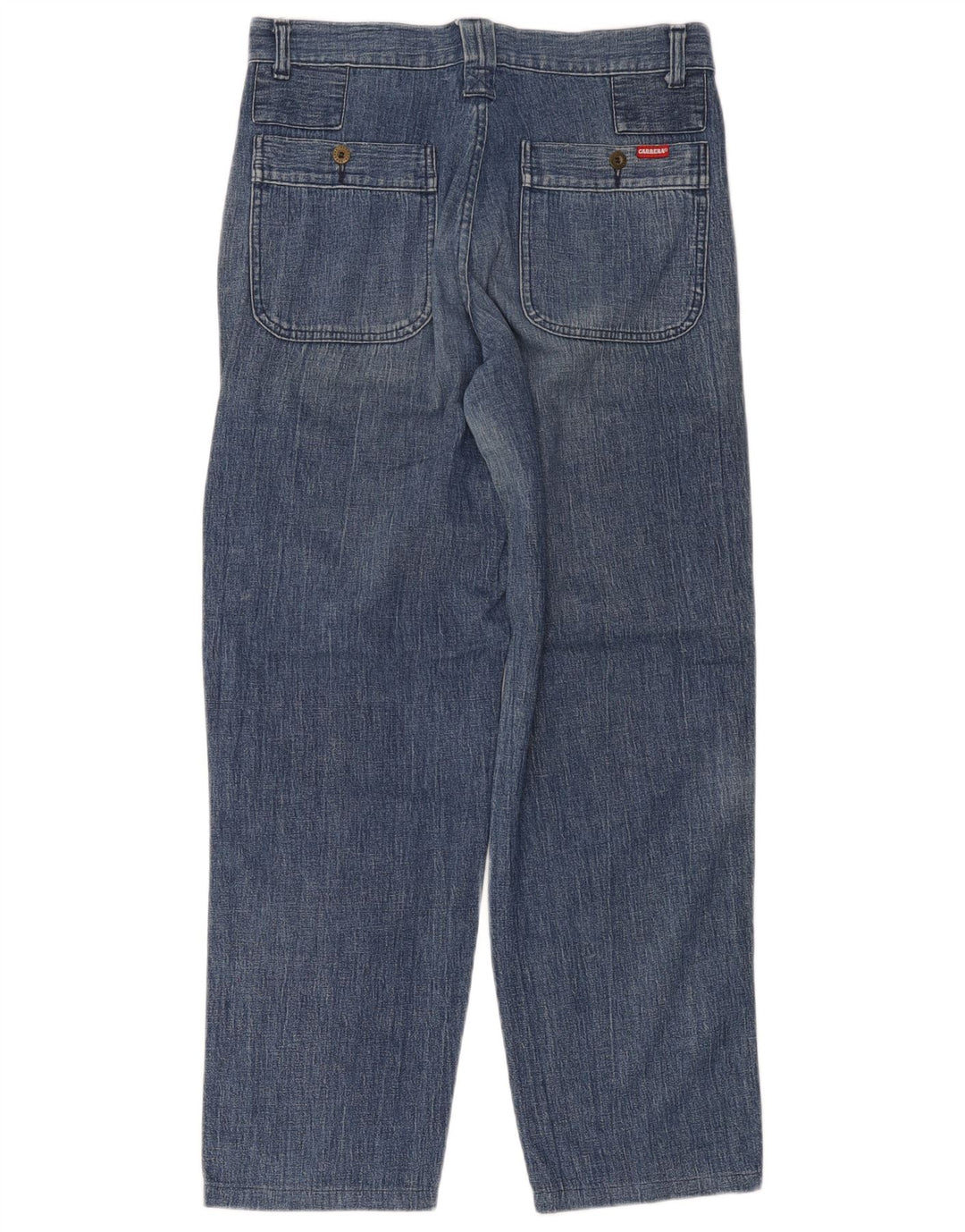 Carrera Mens Straight Jeans W34 L30 Blue Cotton