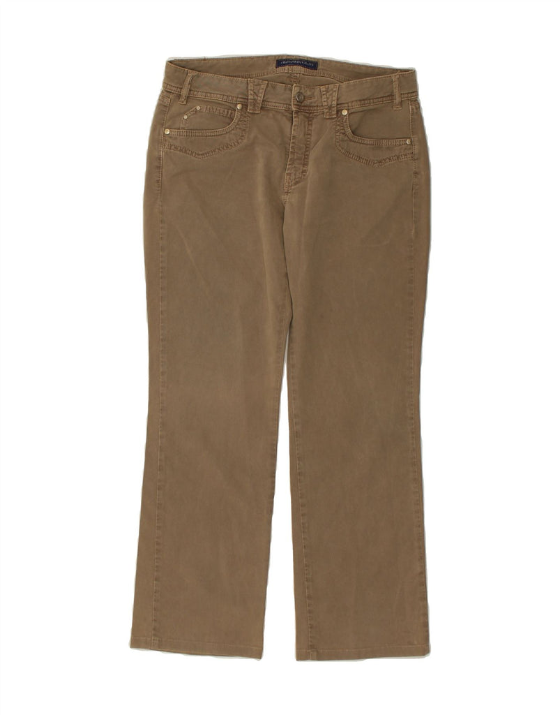 TRUSSARDI Womens Bootcut Jeans W31 L29 Beige Vintage Trussardi and Second-Hand Trussardi from Messina Hembry 