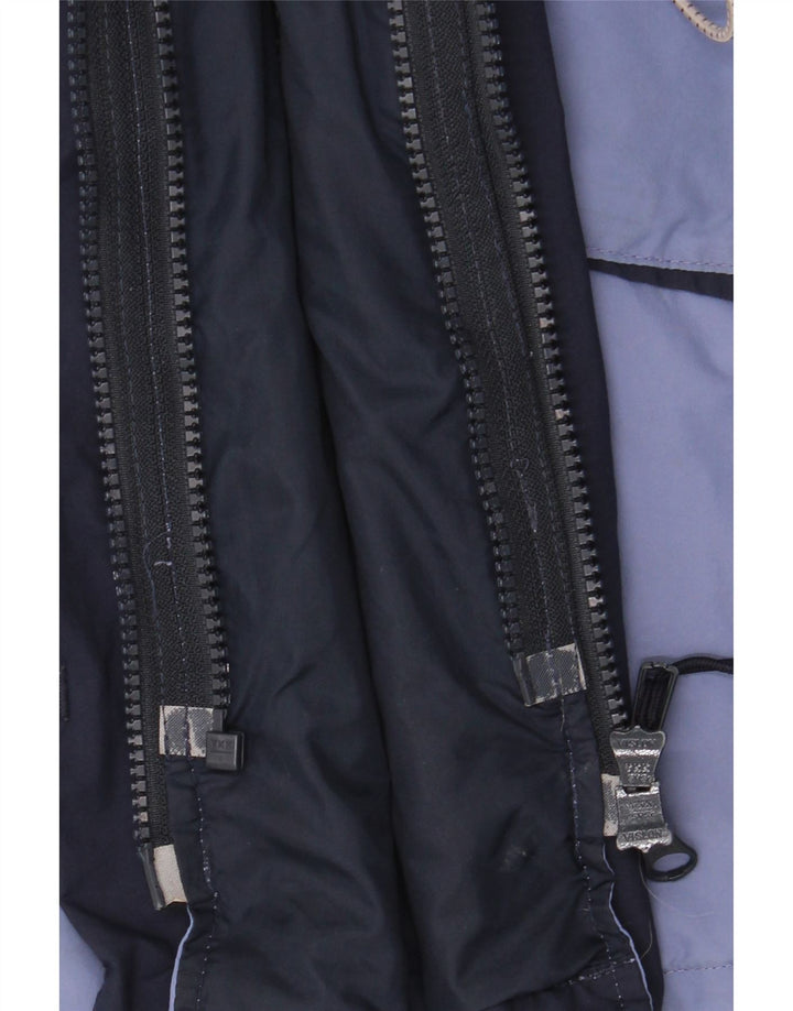 Berghaus Womens Hooded Rain Jacket UK 18 XL Blue