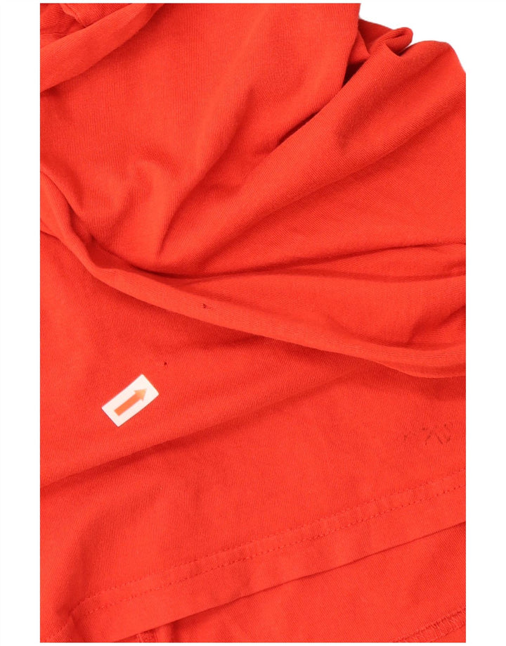 CHAMPION Mens Graphic T-Shirt Top Medium Red
