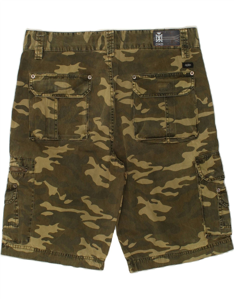 VINTAGE Mens Cargo Shorts IT 52 XL W38  Khaki Camouflage Cotton | Vintage Vintage | Thrift | Second-Hand Vintage | Used Clothing | Messina Hembry 