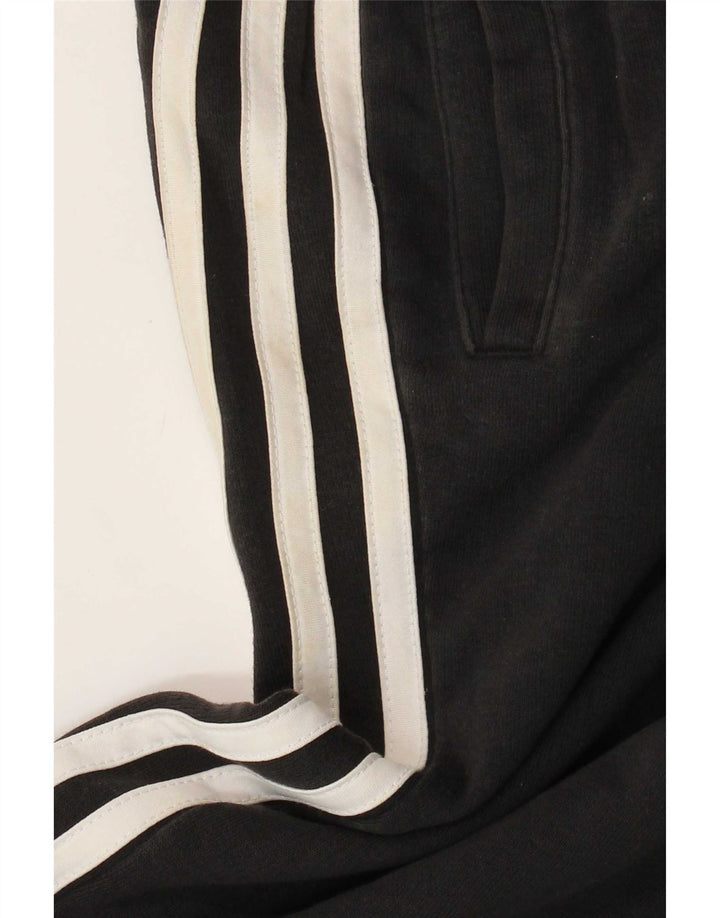 Adidas Mens Tracksuit Trousers Joggers Small  Black Cotton