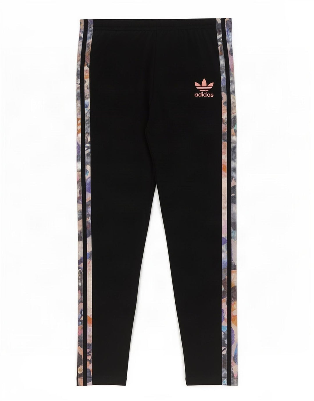 Adidas Girls Leggings 11-12 Years Navy Blue Polyester