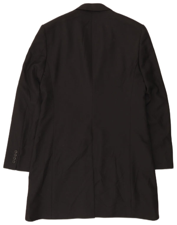 Marks & Spencer Mens Autograph 1 Button Blazer Jacket UK 40 Medium Black