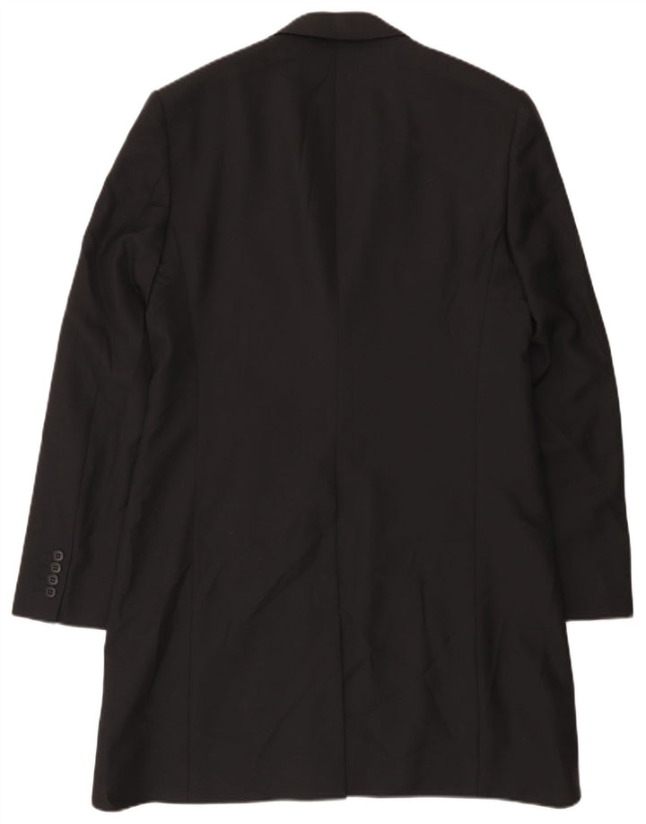 Marks & Spencer Mens Autograph 1 Button Blazer Jacket UK 40 Medium Black