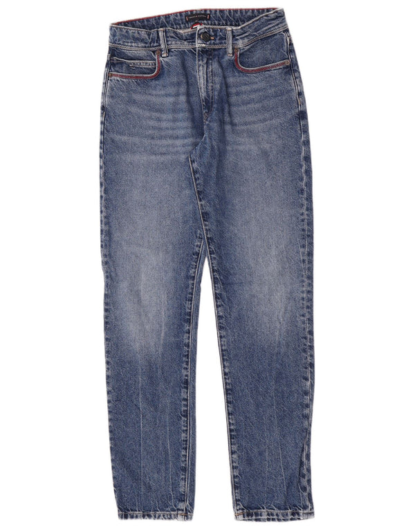 Tommy Hilfiger Boys Straight Jeans 13-14 Years W27 L30 Blue Cotton