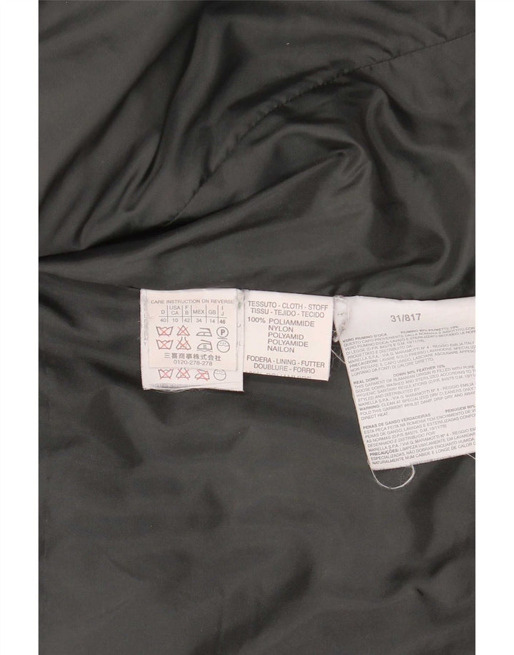 Marella Womens Padded Jacket UK 14 Large Brown Polyamide