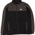 Nike Mens Tracksuit Top Jacket Medium Black Colourblock
