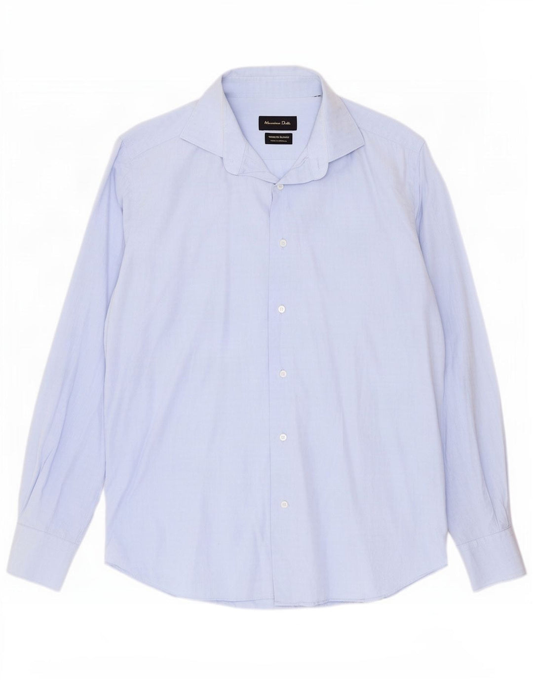 Massimo Dutti Mens Shirt Medium Blue