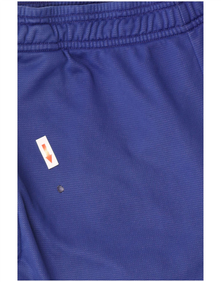 Adidas Mens Graphic Sport Shorts Medium  Blue Polyamide