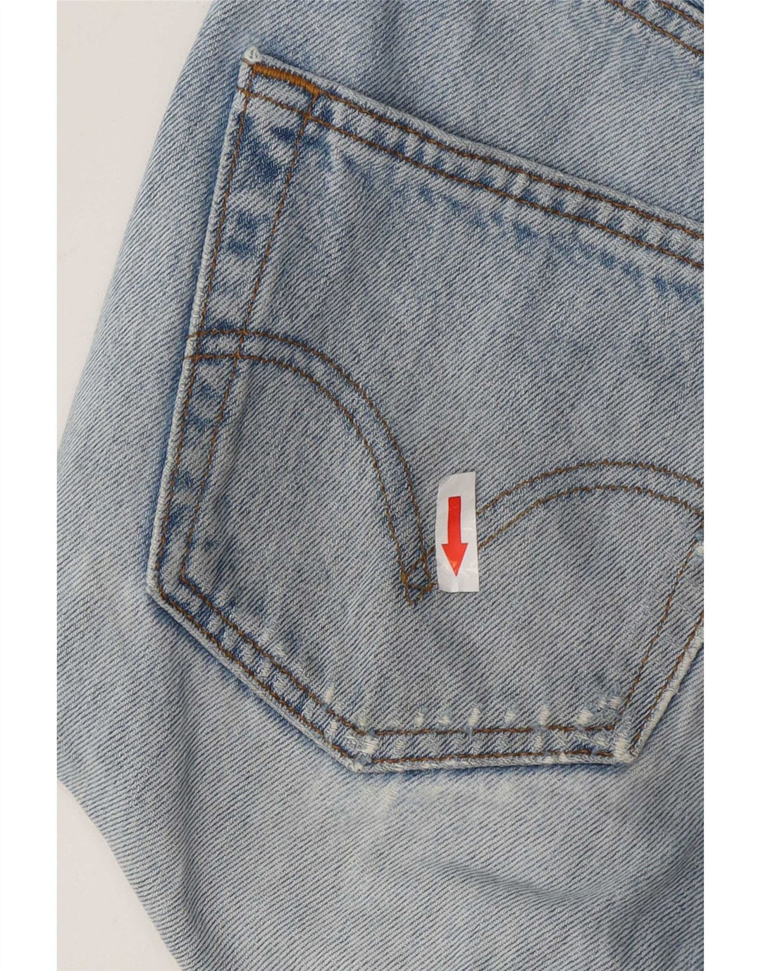 Levi's Mens 501 Distressed Denim Shorts Medium W32 Blue