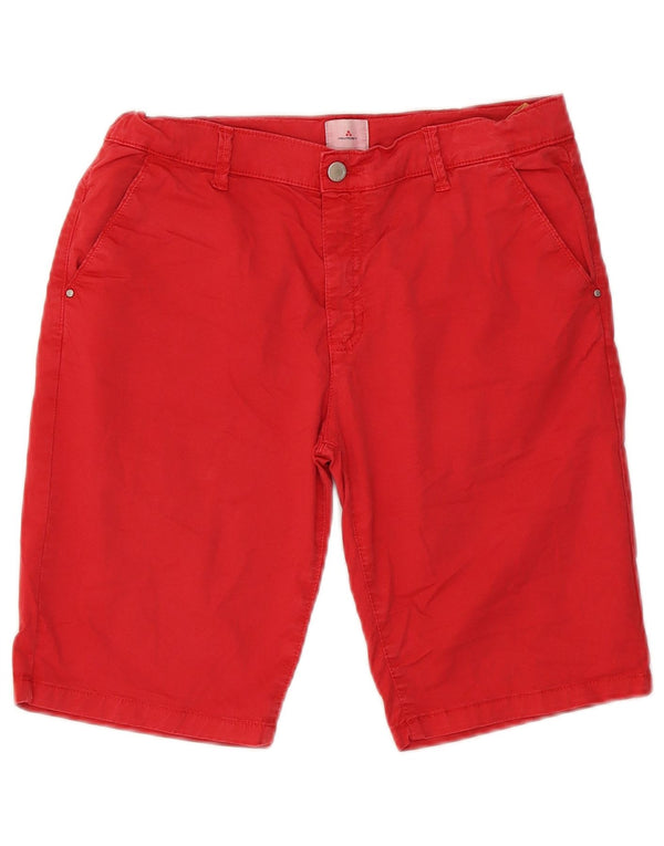PEUTEREY Boys Chino Shorts 15-16 Years 2XL W28  Red Cotton