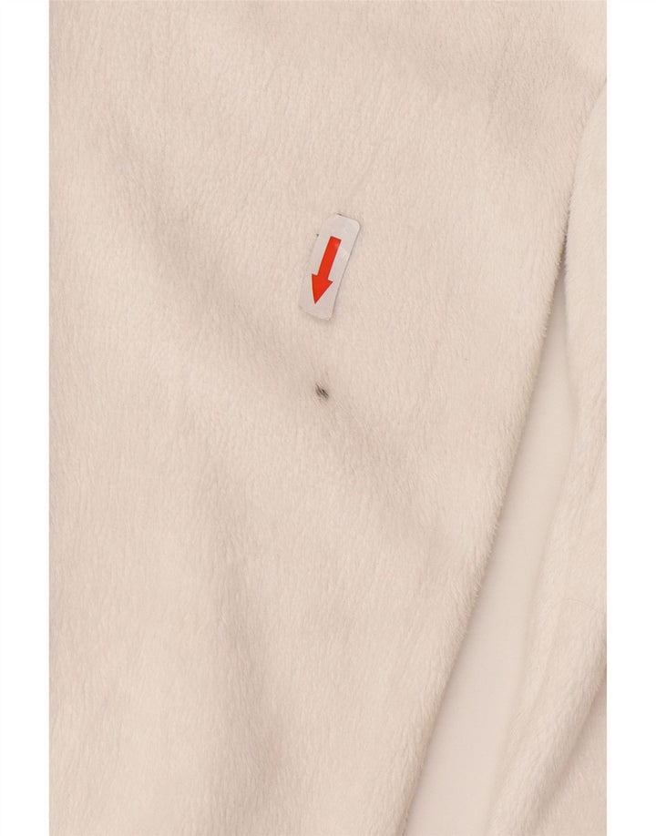 Fila Womens Fleece Jacket UK 16 Large White Colourblock Polyester