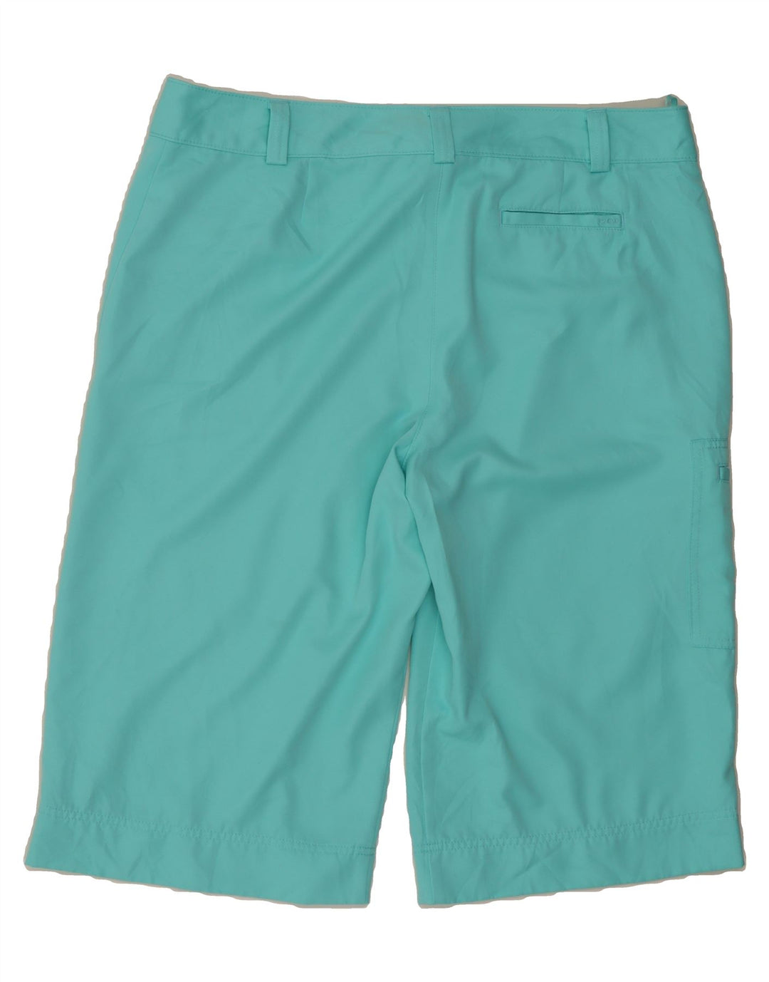 IZOD Womens Bermuda Cargo Shorts US 16 2XL W36 Turquoise Polyester Vintage Izod and Second-Hand Izod from Messina Hembry 
