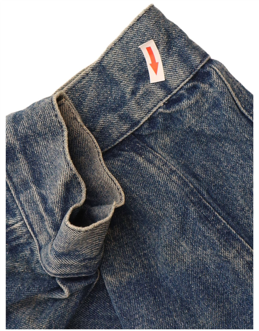 POP 84 Mens Denim Jacket UK 42 XL Blue Cotton