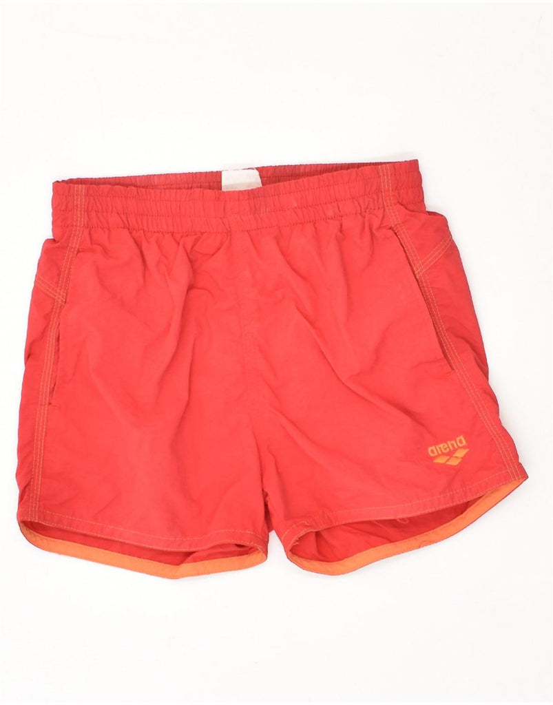 ARENA Boys Sport Shorts 10-11 Years Red Polyester | Vintage Arena | Thrift | Second-Hand Arena | Used Clothing | Messina Hembry 