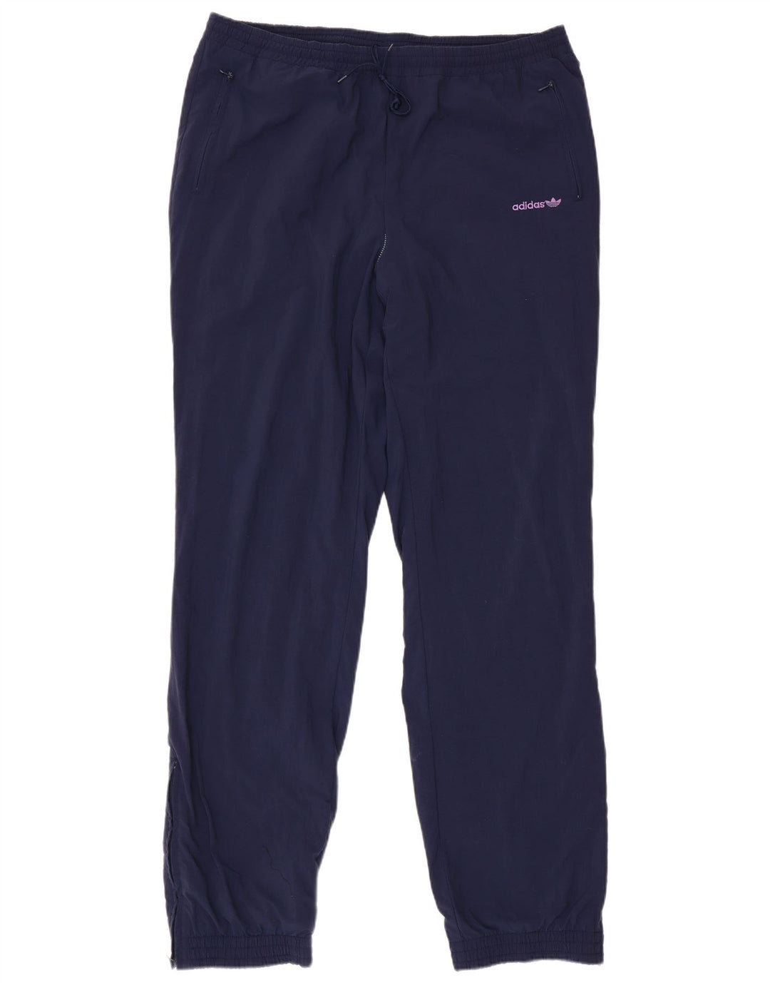 Adidas Mens Tracksuit Trousers Joggers XL Navy Blue