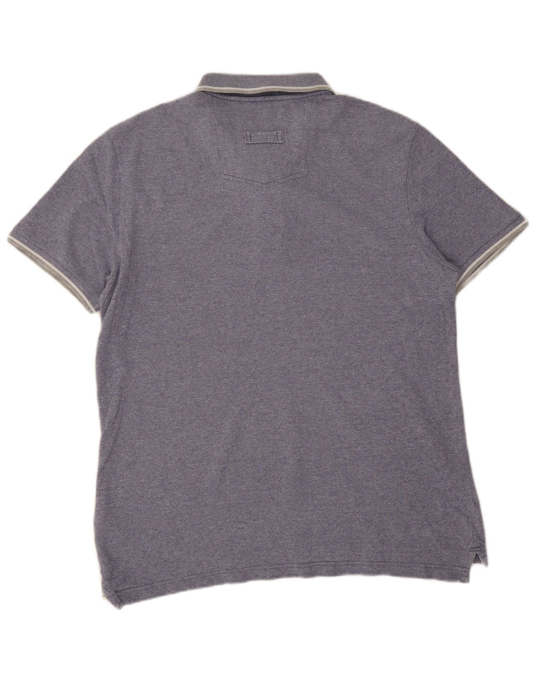 Fat Face Mens Polo Shirt Large Blue Cotton