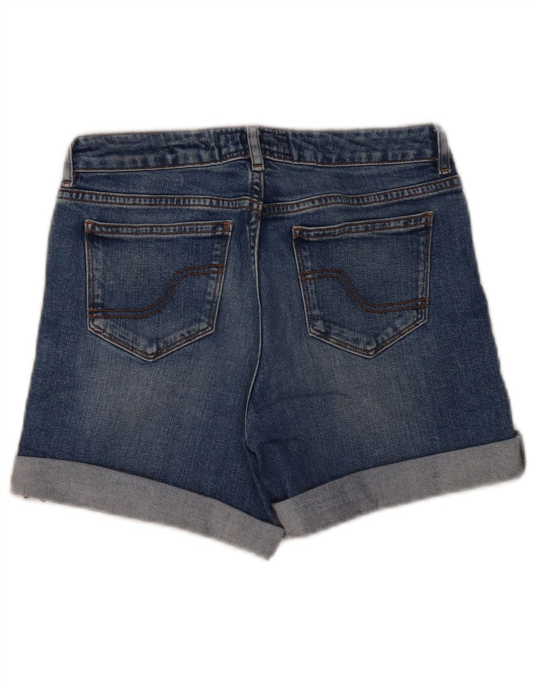 Fat Face Womens Denim Shorts UK 8 Small W28  Blue Cotton