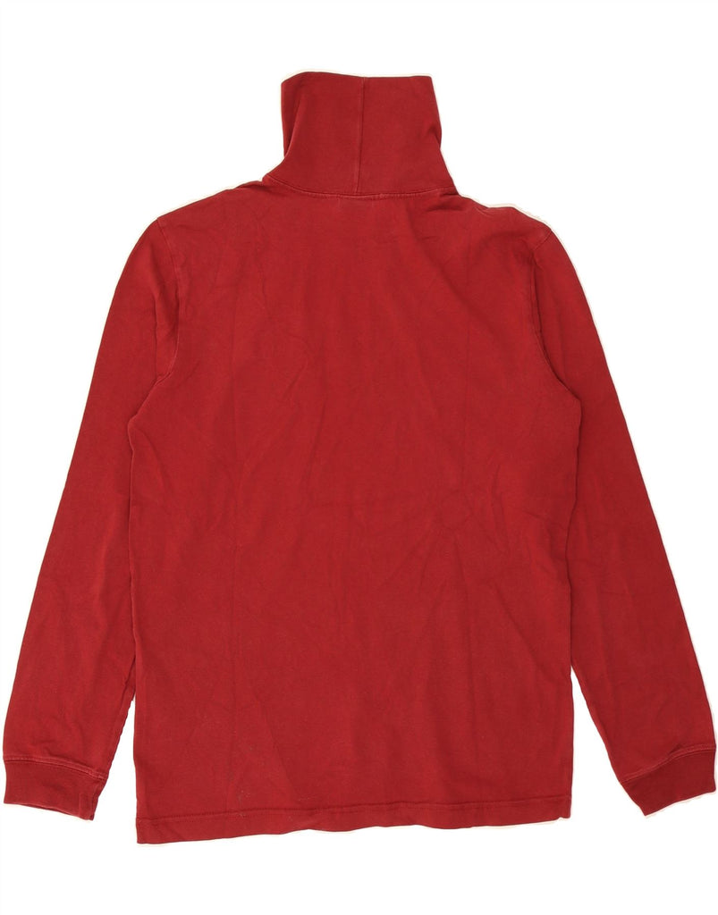 CHAMPION Mens Roll Neck Top Long Sleeve XS Burgundy Cotton Vintage Champion and Second-Hand Champion from Messina Hembry 