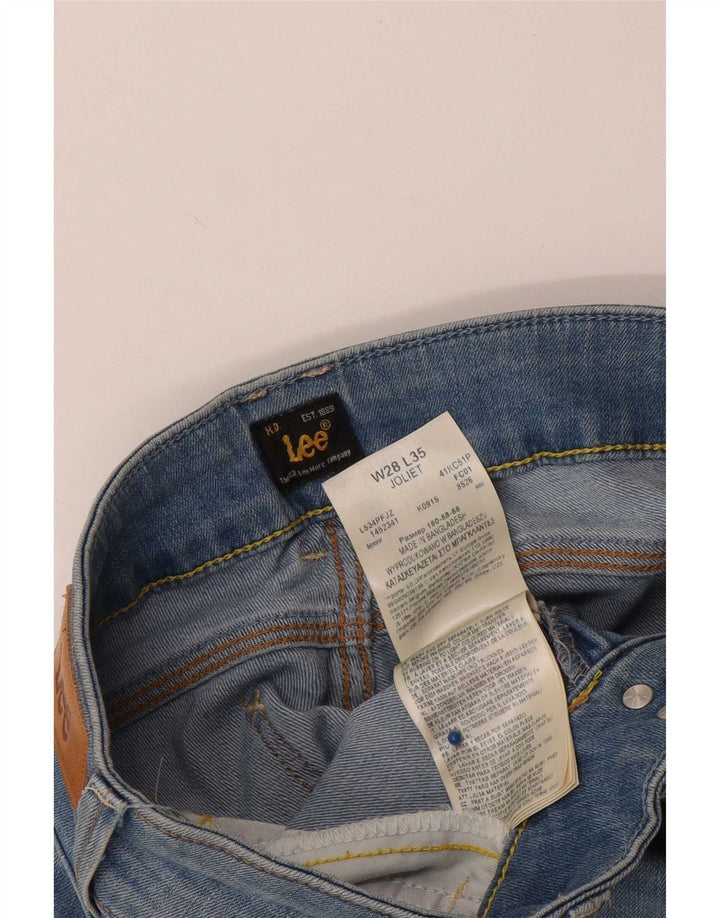Lee Womens Joliet Bootcut Jeans W28 L27 Blue Cotton