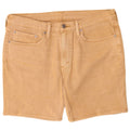 Levi's Mens 514 Denim Shorts W34 Large Beige Cotton