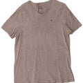 Tommy Hilfiger Mens T-Shirt Top Medium Grey Flecked Cotton