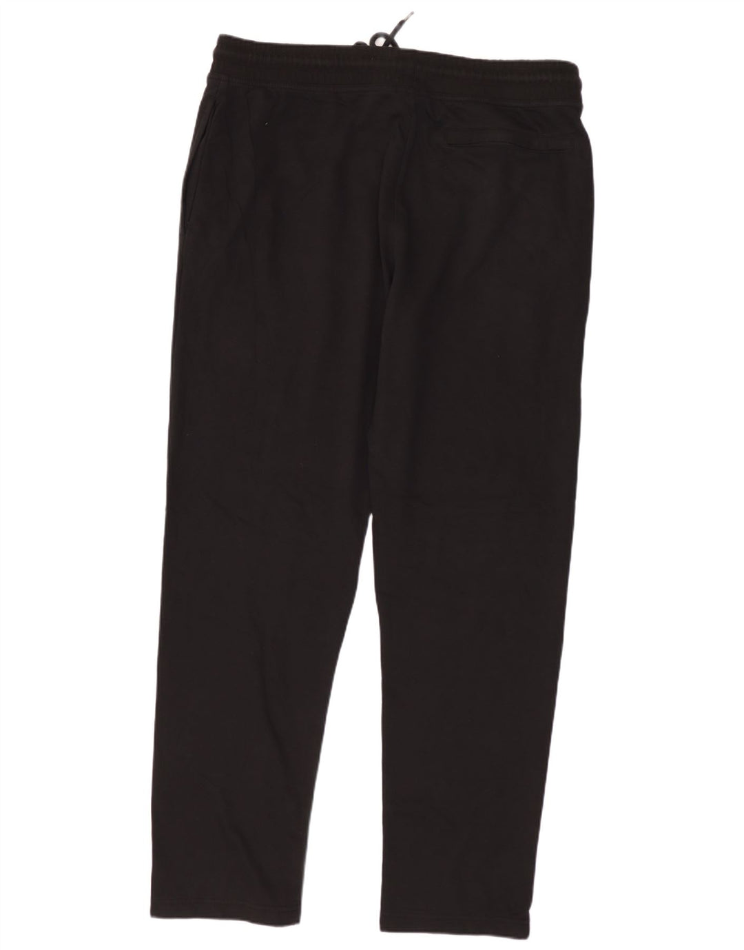 Marks & Spencer Womens Tracksuit Trousers UK 16 Large  Black Cotton