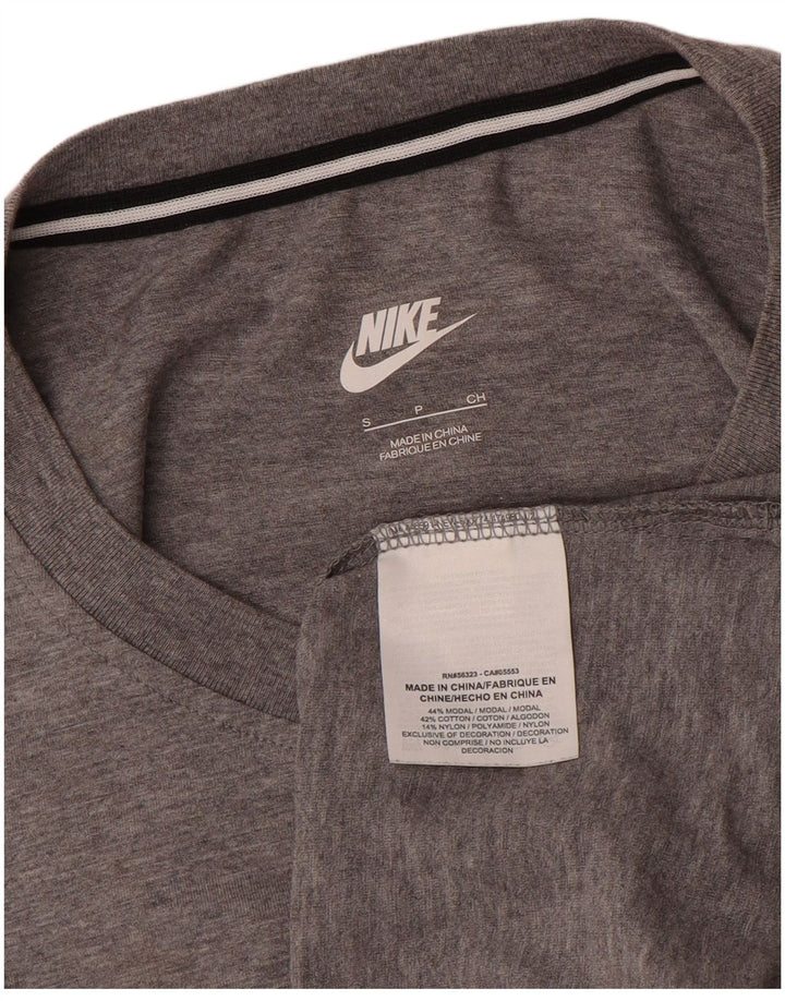 Nike Mens Vest Top Small Grey Flecked Modal