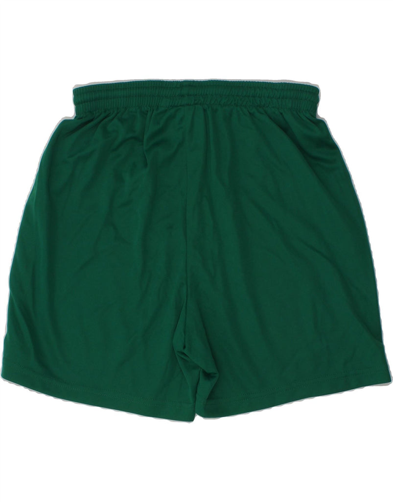 DIADORA Boys Sport Shorts 15-16 Years XL Green Polyester | Vintage Diadora | Thrift | Second-Hand Diadora | Used Clothing | Messina Hembry 