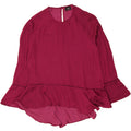 MOSSIMO Womens Long Sleeve Blouse Top EU 44 XL Purple Polyester Vintage Mossimo and Second-Hand Mossimo from Messina Hembry 