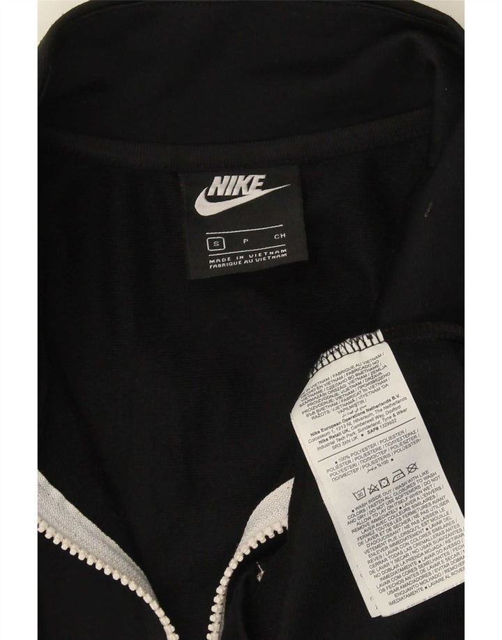 Nike Mens Tracksuit Top Jacket Small Black Polyester