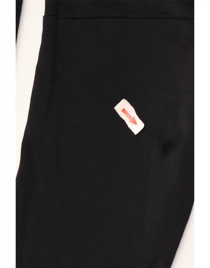 Adidas Boys Dri Fit Tracksuit Trousers 13-14 Years Black Polyester