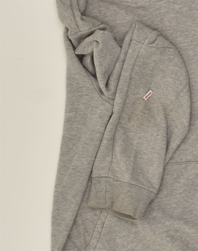 ADIDAS Mens Graphic Hoodie Jumper Medium Grey | Vintage Adidas | Thrift | Second-Hand Adidas | Used Clothing | Messina Hembry 