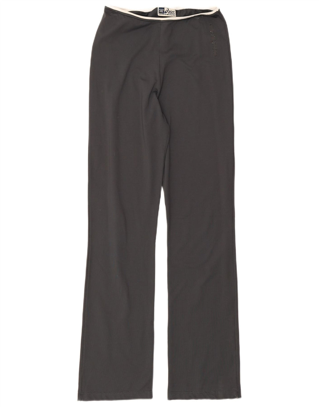 Asics Womens Tracksuit Trousers UK 12 Medium  Grey Polyamide