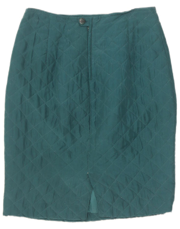 Colmar Womens Ten Yards Quilted Pencil Skirt IT 48 Medium W29 Green