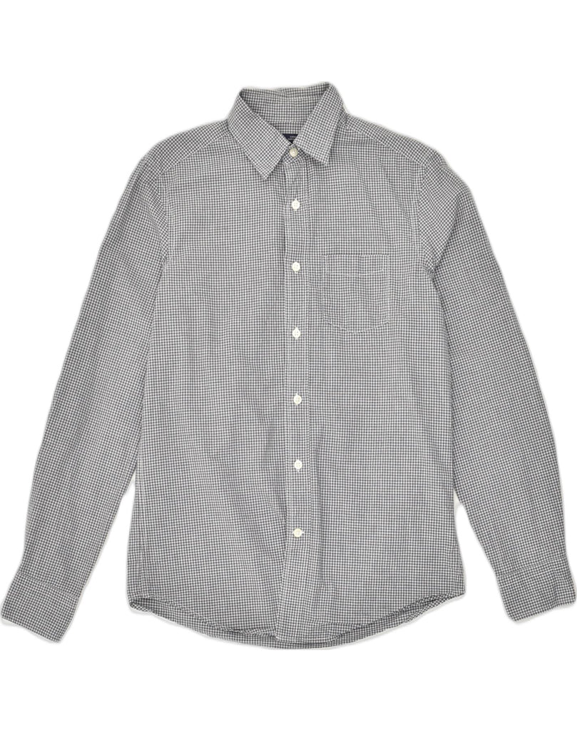 GAP Mens Classic Fit Shirt XS Grey Gingham Cotton | Vintage Gap | Thrift | Second-Hand Gap | Used Clothing | Messina Hembry 