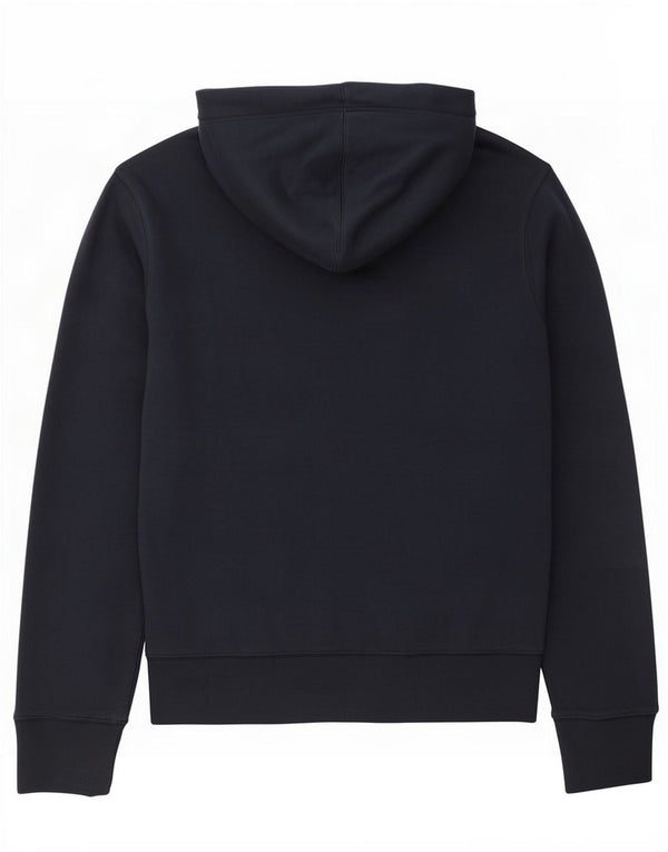 Superdry Mens Graphic Hoodie Jumper Medium Navy Blue Cotton