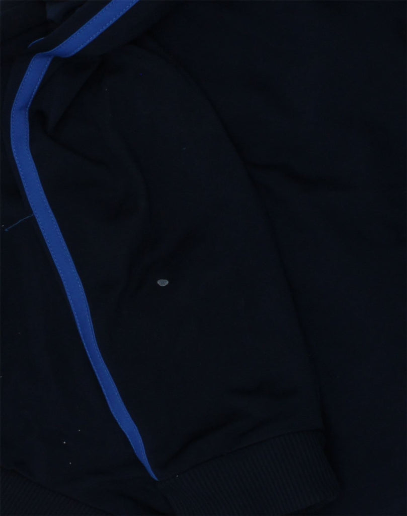 ADIDAS Boys Tracksuit Top Jacket 11-12 Years Navy Blue Colourblock | Vintage Adidas | Thrift | Second-Hand Adidas | Used Clothing | Messina Hembry 