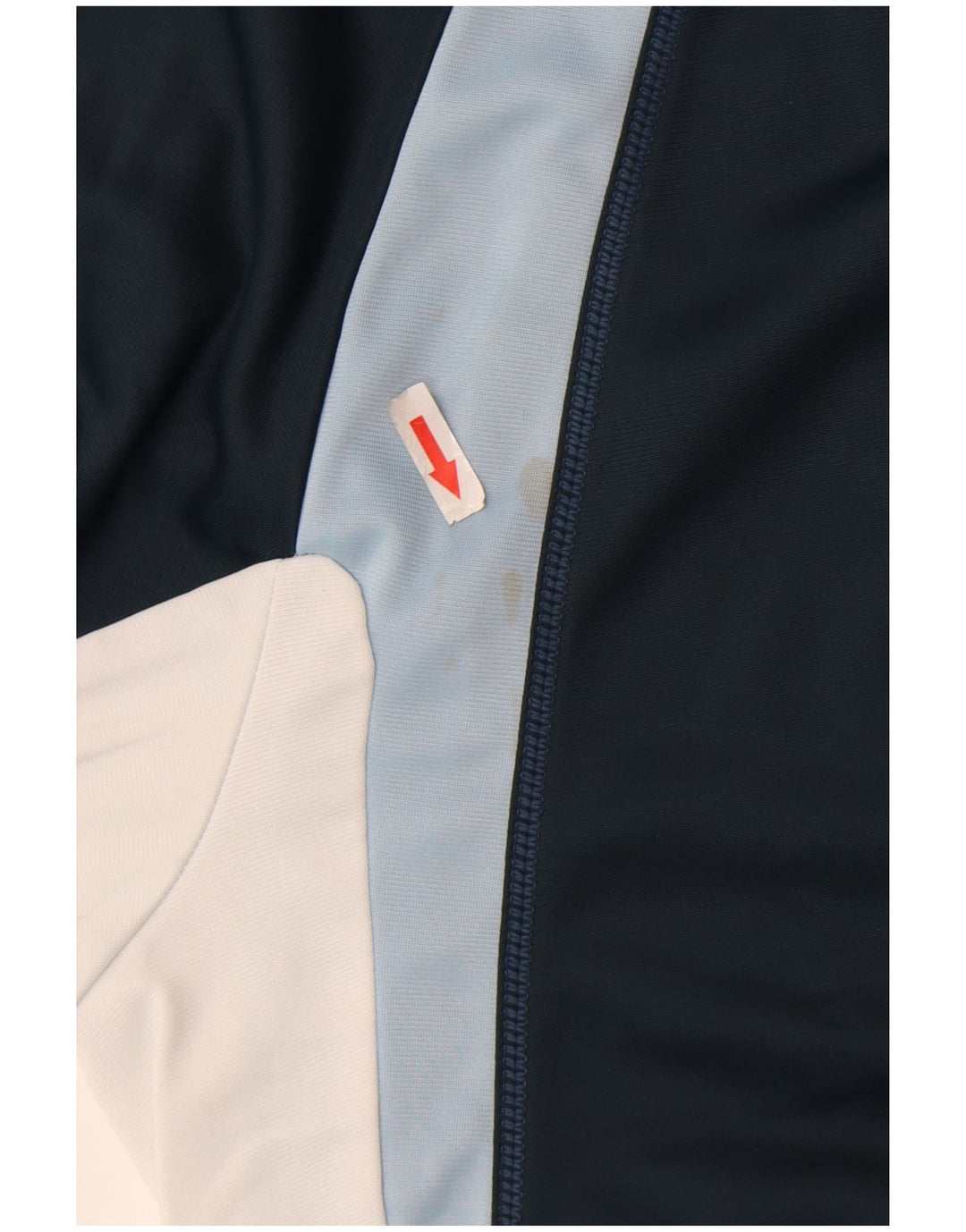 Lotto Mens Full Tracksuit Large  Navy Blue Colourblock Polyester