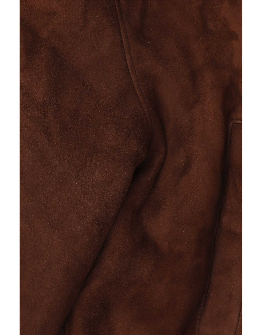 Mabrun Mens Shearling Jacket IT 56 3XL Brown