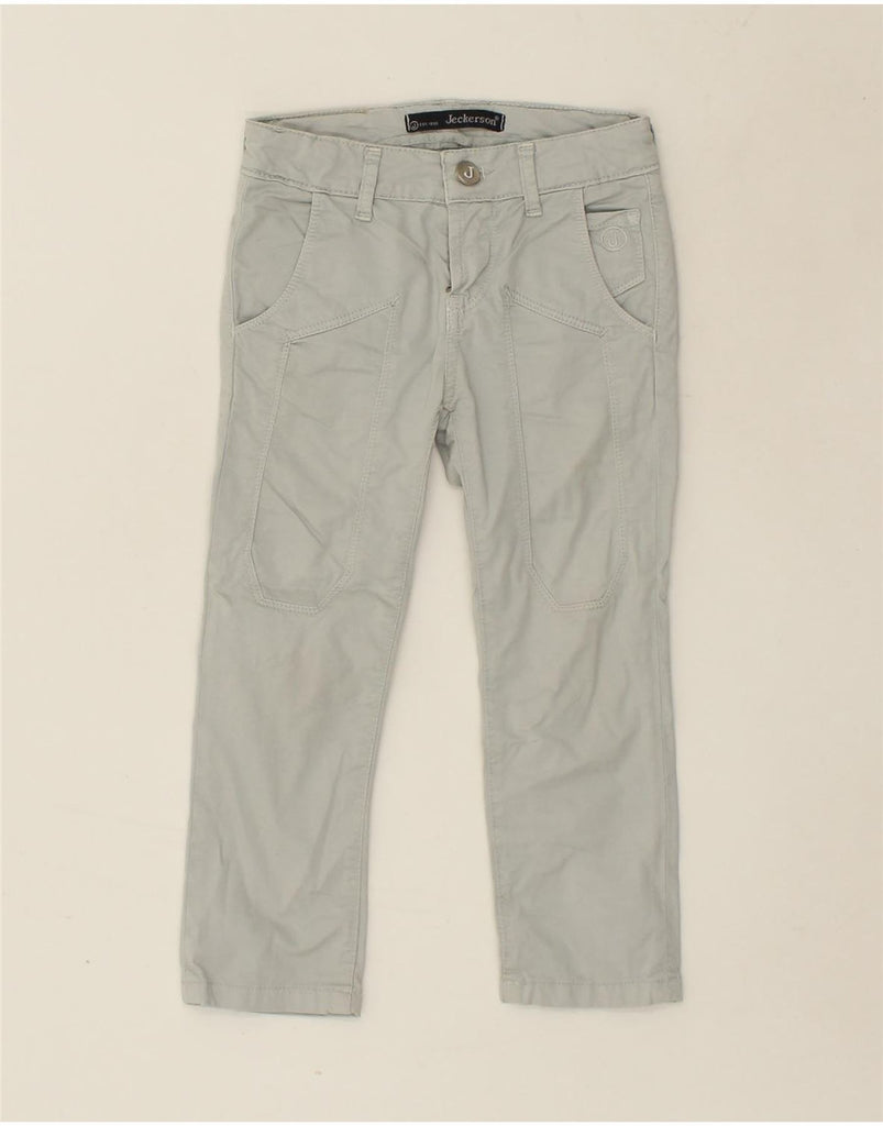 JECKERSON Boys Straight Chino Trousers 2-3 Years W20 L16 Grey | Vintage Jeckerson | Thrift | Second-Hand Jeckerson | Used Clothing | Messina Hembry 