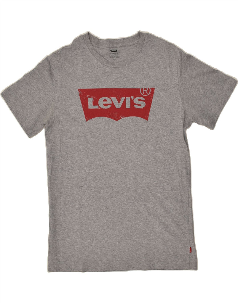 LEVI'S Mens Graphic T-Shirt Top Small Grey | Vintage Levi's | Thrift | Second-Hand Levi's | Used Clothing | Messina Hembry 