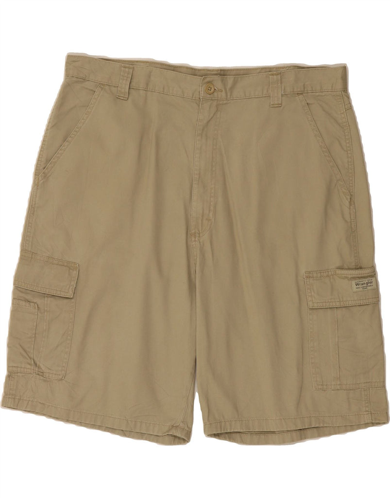 WRANGLER Mens Cargo Shorts W40 XL Beige Cotton Vintage Wrangler and Second-Hand Wrangler from Messina Hembry 