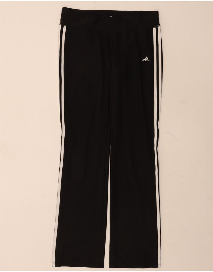 Adidas Womens Tracksuit Trousers UK 12/14 Medium  Black Polyester