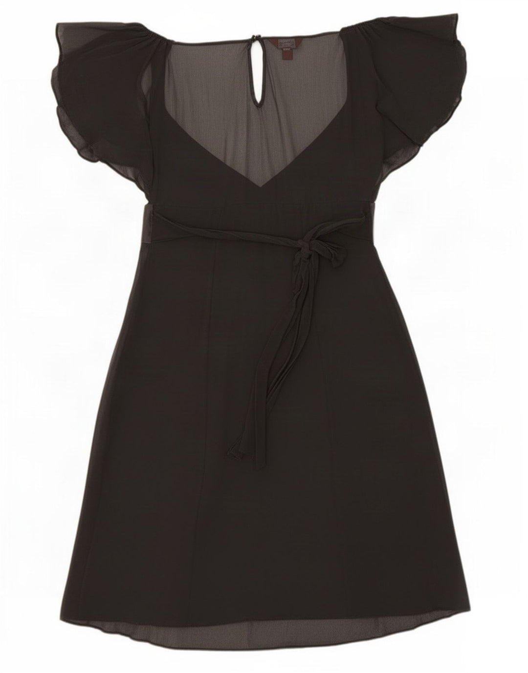 Monsoon Womens Empire Dress UK 12 Medium Black