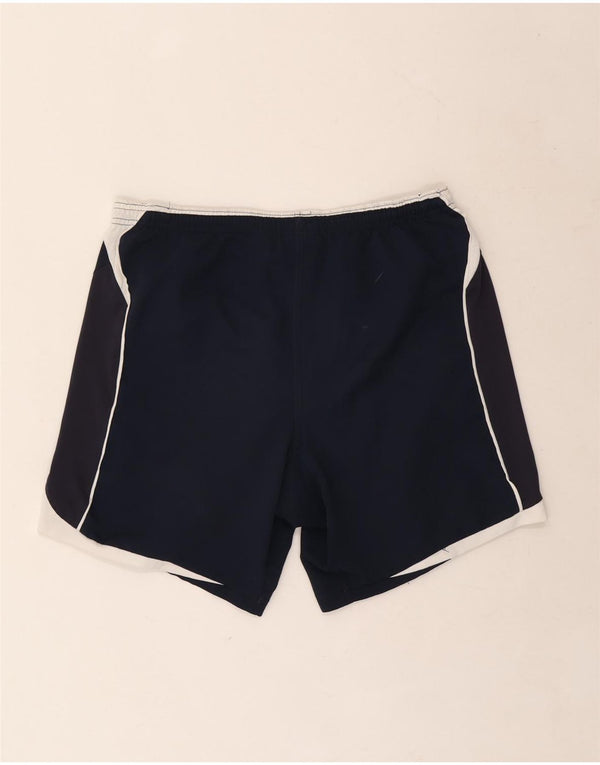 Umbro Mens Irish Football Graphic Sport Shorts Medium  Navy Blue Polyester