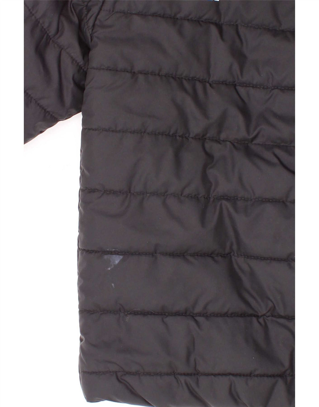 Puma Boys Hooded Padded Jacket 5-6 Years Black Polyester