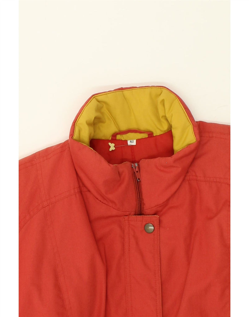 C&A Womens Windbreaker Coat EU 42 Large Red Polyester Vintage C&A and Second-Hand C&A from Messina Hembry 