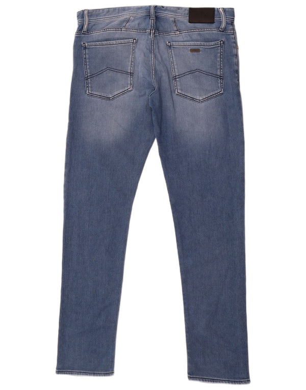 Armani Exchange Mens J14 Skinny Jeans W34 L32 Blue Cotton